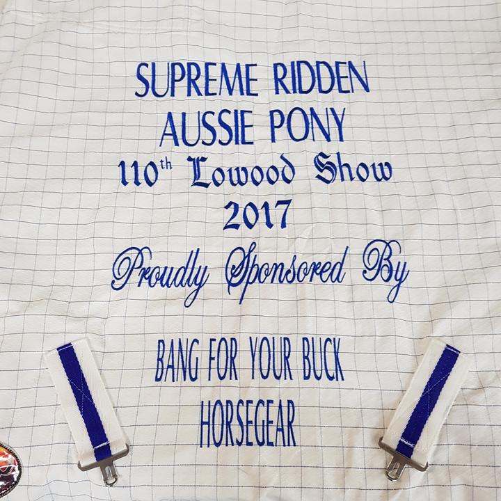 Horse rugs show