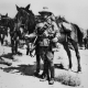 historical photo of Australian solider and light horse