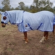 customers horse wearing 430 gsm uv treated airmesh hooded combo